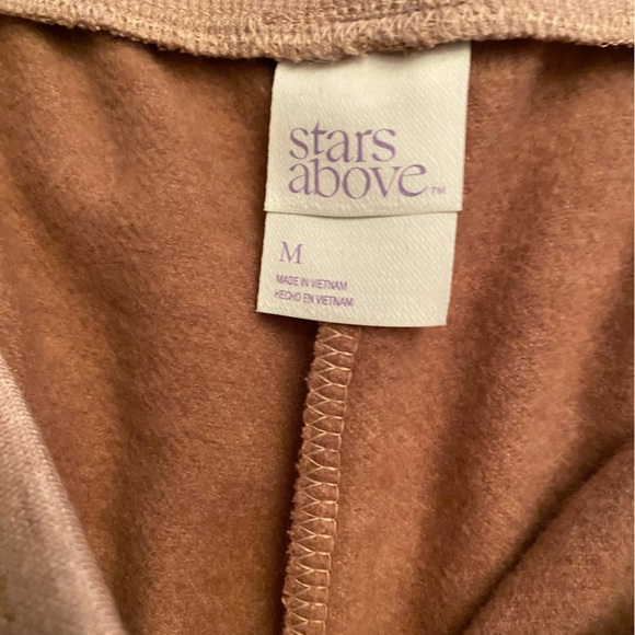 NWT Stars Above Women’s Dusty Rose Jogger Sweatpants Size Medium - Picture 7 of 8
